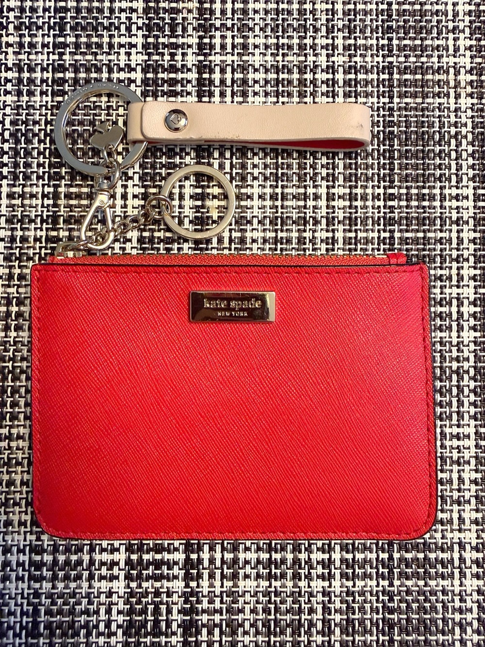 ✨ Kate  ♠️ Spade New York Laurel Way Bitsy Wallet Keychain ✨ NWOT